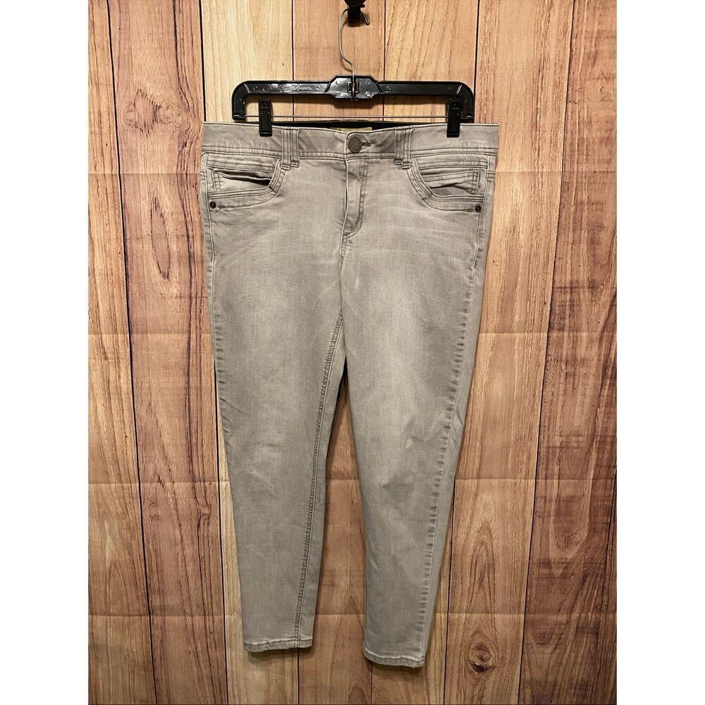 Democracy size 10 AB-solution grey jeans denim pants women’s skinny